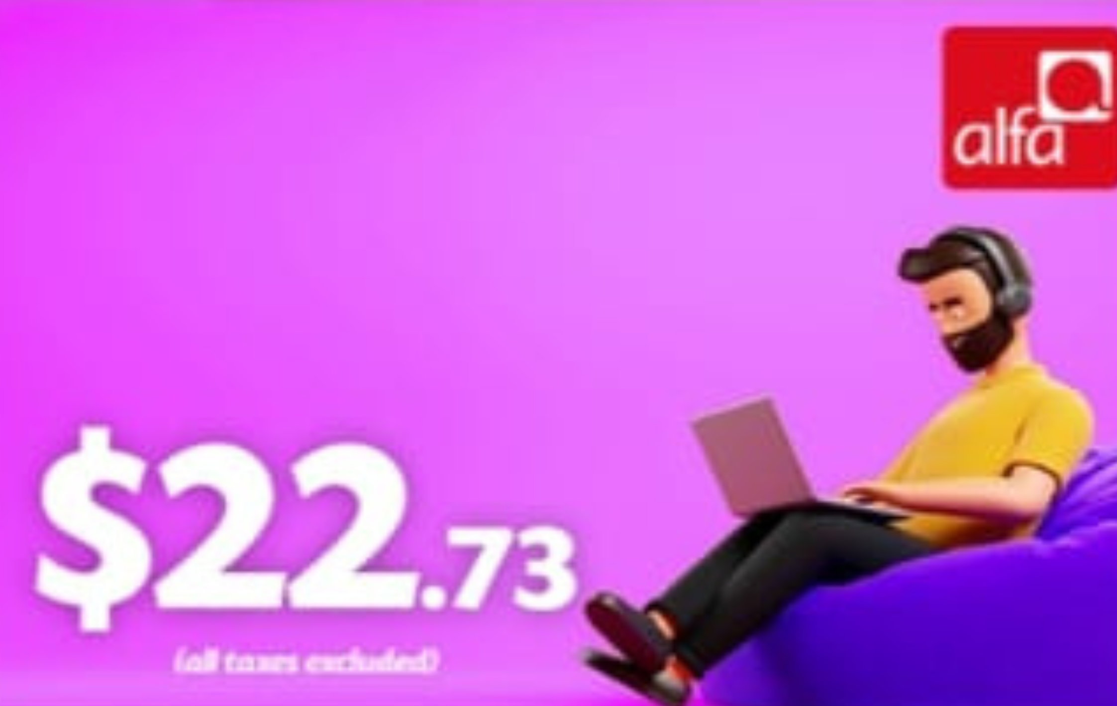 ALFA $22.73 - 3 Months